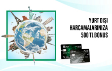 TEB Ticari Kredi Kartları ile Yurt Dışı Harcamalarınıza 500 TL Bonus! 